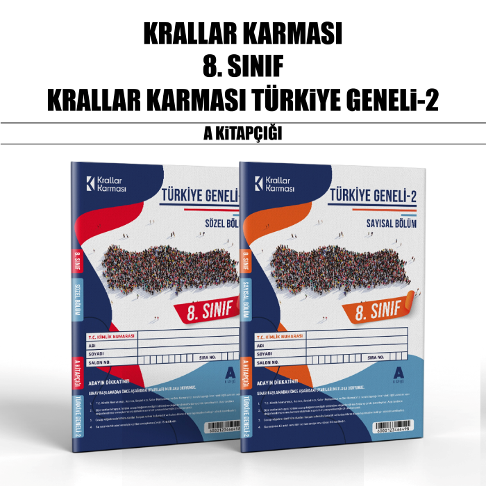 KRALLAR 08.SINIF TÜRKİYE GENELİ SAY/SÖZ 2-A -25-26